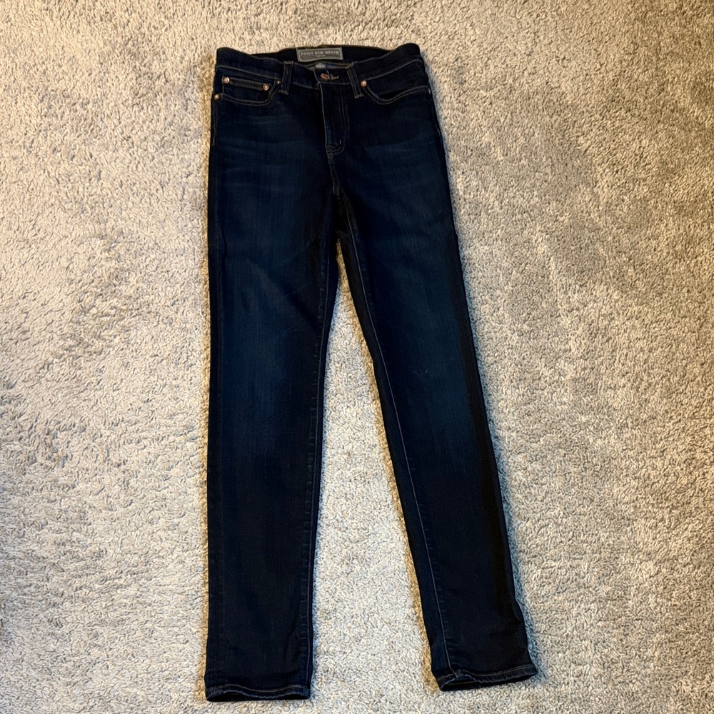 Point Sur Classic Black Women's straight leg  Jeans